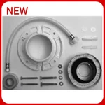 Genuine Duravit 0014170000 Toilet Mounting Kit - R8. Fixed Price $25.99.