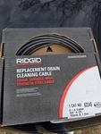 Ridgid Replacement Drain Cleaning Cable 3/8 X 25 No. 56782 Made Usa. Fixed Price $79.00.