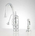 Danze D403221 Antioch Single-handle Kitchen Faucet With Articulated Spout, Lever. Fixed Price $599.50.