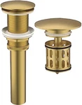 Bathroom Pop Up Drain Without Overflow, Anti-clogging Vessel Sink Strainer. Fixed Price $45.99.