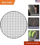 High-quality 12" Round Stainless Steel Grill Grate For Perfectly Cooked Meals. Fixed Price $48.44.