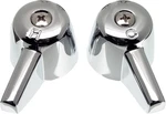 Danco Central Brass Pair Of Faucet Handles, Chrome, 80401. Fixed Price $10.60.