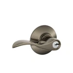 Schlage F51A-ACC-620 Accent Keyed Entry Lever, Antique Pewter. Fixed Price $101.02.
