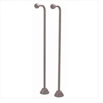 Elizabethan Classics Ecsosl Sn 22 In. Brass Single Offset Bath Supply Satin. Fixed Price $54.99.
