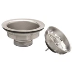 Plumb Pak Chrome Plastic/stainless Steel Sink Strainer. Fixed Price $18.23.
