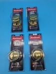4 Pack Kwikset Brass Pull Knobs For Non Locking Doors Closets. Fixed Price $19.00.