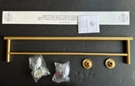 New Kohler K-14375-2MB Purist 24" Double Towel Bar J2. Fixed Price $255.00.