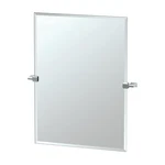 Gatco 4379S Bleu 23-1/2" W X 31-1/2" H Modern Rectangular Metal Nickel. Fixed Price $167.10.