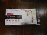 New Delta Kylo TOUCH2O 19846TZ-CZ-DST Pull-down Kitchen Faucet Champagne Bronze. Fixed Price $269.95.
