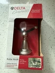 Delta 75035NN Victorian Bathroom Collection Double Robe Hook, Pearl Nickel. Fixed Price $99.00.