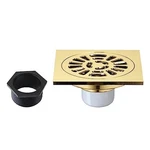 Kingston Brass Watercourse 4IN Square Shower Drain Polished. Fixed Price $68.75.