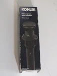 Kohler Standard Clicker Drain With Overflow Matte Black K-RH1274364-BL. Fixed Price $9.99.