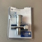 Glacier Bay Shower Diverter In CHROME-3075-541. Fixed Price $11.99.