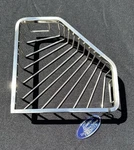 Gatco Premier Solid Brass Corner Shower Basket - Chrome 8 1/4 Nwob. Fixed Price $29.99.