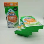Scrubbing Bubbles Fresh Brush Disposable Toilet Scrubber Kit And 4 Refill Boxes. Fixed Price $39.99.