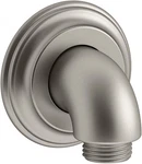 Kohler Bancroft Wall-mount Supply Elbow With Check Valve In Brushed Nickel. Fixed Price $125.96.