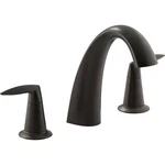 Kohler Alteo Bath Faucet Trim Oil-rubbed Bronze, 2-HANDLE, Deck Mounted. Fixed Price $221.41.