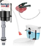 Universal Toilet Flusher Replacement Kit, Water-saving & Height Adjustable Fill. Fixed Price $28.57.