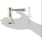 C4.DELTA H697PN Cassidy Metal Lever Handle Pair -roman Tub Faucet Polished Nick. Fixed Price $99.99.