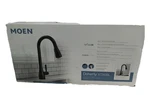 Moen 87260BL Doherty Single Handle Pull-down Sprayer Kitchen Faucet Matte Black. Fixed Price $109.94.