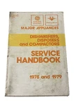 General Electric (ge) Dw, Disposers, Compactors Service Handbook 1978 & 1979. Fixed Price $19.99.