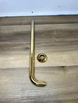 Rohl 1455/20IB Shower Arm And Flange, 20", Italian Brass Read. Fixed Price $55.00.