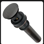 Black Oil Rubbed Bronze Finger Touch Pop Up Drain Jb Signature 1042FTOR. Fixed Price $17.99.