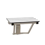 X 15" Phenolic White 3 Slats Folding Wall Mount Shower Seat 28",. Fixed Price $204.75.