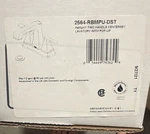 Delta Ashlyn 2564-RBMPU-DST Two Handle Centerset Bathroom Sink Faucet Pop-up. Fixed Price $95.00.