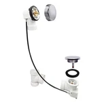 Westbrass D50P45-26 45" Cable Drive Standard Bath Drain Trim Kit With Rotary .... Fixed Price $87.45.