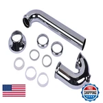 Oatey Dearborn 510-1 1-1/2 X 12 Semi-cast P-trap W/ Cleanout 17 Ga. Deep. Fixed Price $53.22.