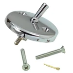 Danco Bath Tub Overflow Plate With Trip Lever, Chrome, 1-PACK (80991). Fixed Price $5.99.