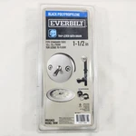 Everbilt Trip Lever Bath Drain Black Poly 1-1/2" Brushed Nickel (W0-2-BN-TL). Fixed Price $20.00.