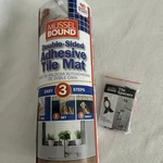 Mussel Bound Double Sided Adhesive Tile Mat With Spacers 15 Sq Ft Coverage. Fixed Price $28.95.