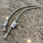Proflo PFX146324 Stainless Braided Faucet Lines 3/8" 1/2" 20" - Pack. Fixed Price $16.95.