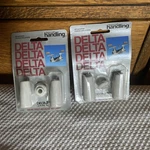 Nos Vintage 90S Delta RP15070POR Porcelain Faucet Handle Levers Lot Of 2 1993. Fixed Price $39.99.