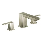 Moen TS903BN Degree Brushed Nickel Two-handle High Arc Roman Tub Faucet. Fixed Price $299.99.