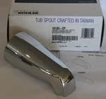 Kohler 15135-CP Coralais Wall-mount Tub Spout 1/2" Fnpt Polished Chrome. Fixed Price $29.24.