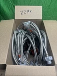 Lot Of 22 Fluidmaster Twist Click Seal Connector 3/8" X 1/2" 20" B1F20CSR-NEW. Fixed Price $61.74.
