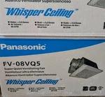 New Panasonic FV-08VQ5 Whisperceiling Super Quiet Ventilating Bath Fan. Fixed Price $200.00.