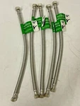 Lot Of 5 B&k Proline 3/8" X 1/2" Fip 16" Braided Stainless Faucet Connector. Fixed Price $19.59.