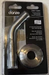 Danze Shower Arm W/ Flange - Brushed Nickel #D481136BN. Fixed Price $11.95.