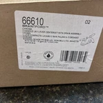 Moen Brantford Chrome 2-HANDLE 4 Centerset Bathroom Faucet 66610. Fixed Price $58.00.
