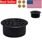 4 Inch Abs Snap-in Floor Drain Black Polished Modern Removable. Fixed Price $8.14.