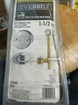 Everbilt 212981 Twist 'n Close Bath Drain 1/2" Brass Pipe Kit. Fixed Price $14.99.