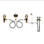 Moen 69000 M-pact 2-HANDLE Widespread Bathroom Faucet Rough-in Valve 1/2" Ips. Fixed Price $99.95.