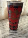 Tervis Disney Mickey & Minnie Plaid Red/black 20OZ Insulated Tumbler. Fixed Price $34.50.