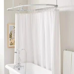 Signature Hardware SH441501CP Shower Conversion Kit W/ Gooseneck Faucet, Chrome. Fixed Price $133.00.