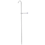 Kingston Brass Vintage Shower Riser And Wall Support 6IN Polished Chrome. Fixed Price $127.31.