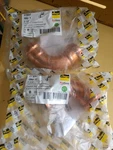 Lot Of Viega Propress 77337 90 Elbow, 1-1/2" X Copper Fitting. Fixed Price $29.99.